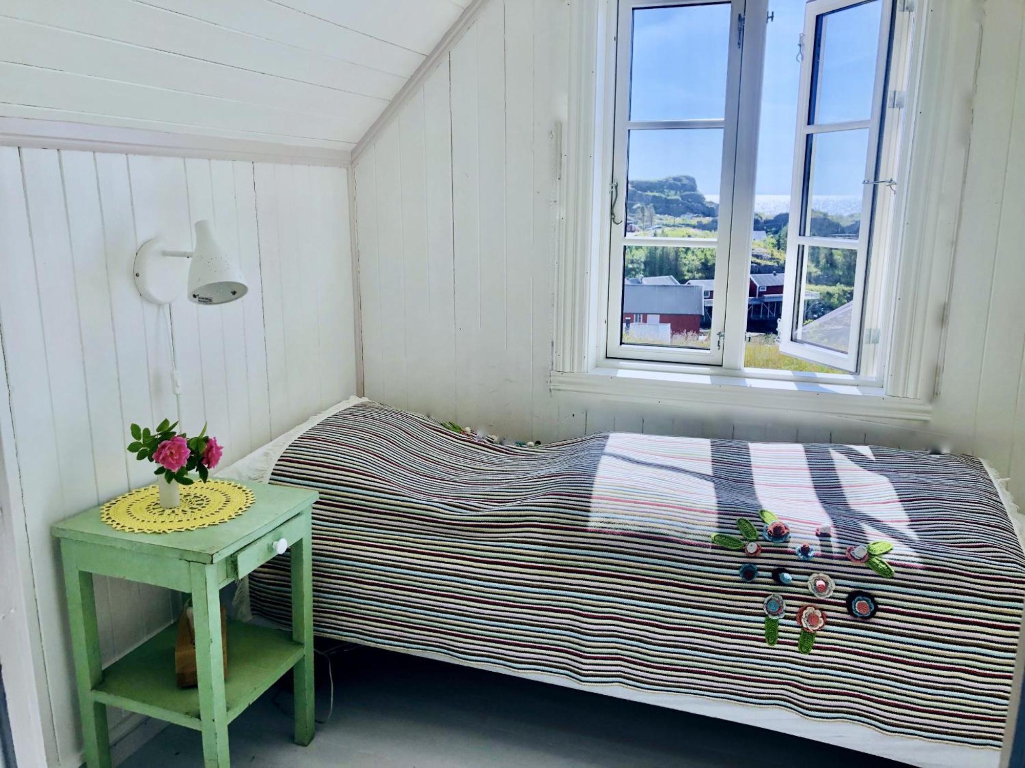 Romantisk hus-med panorama utsikt over lofotodden Sørvågen Eksteriør bilde